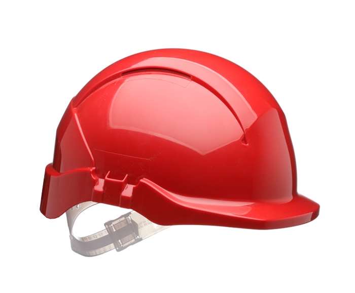 Centurion Safety Concept Core Red Safety Helmet, AdjustableVentilated