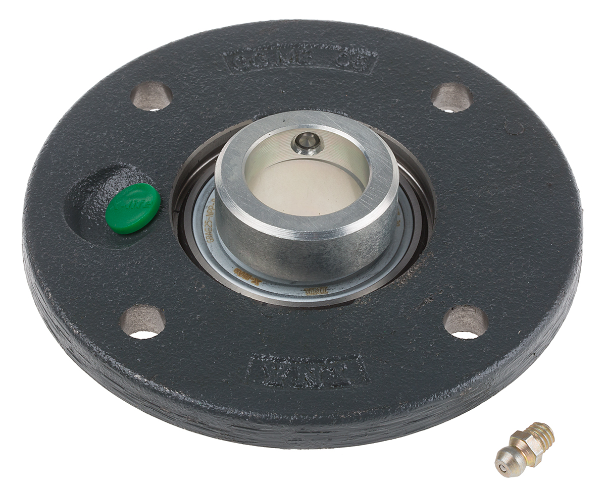 4 Hole Flange Bearing Unit, PME25-XL-N, 25mm ID