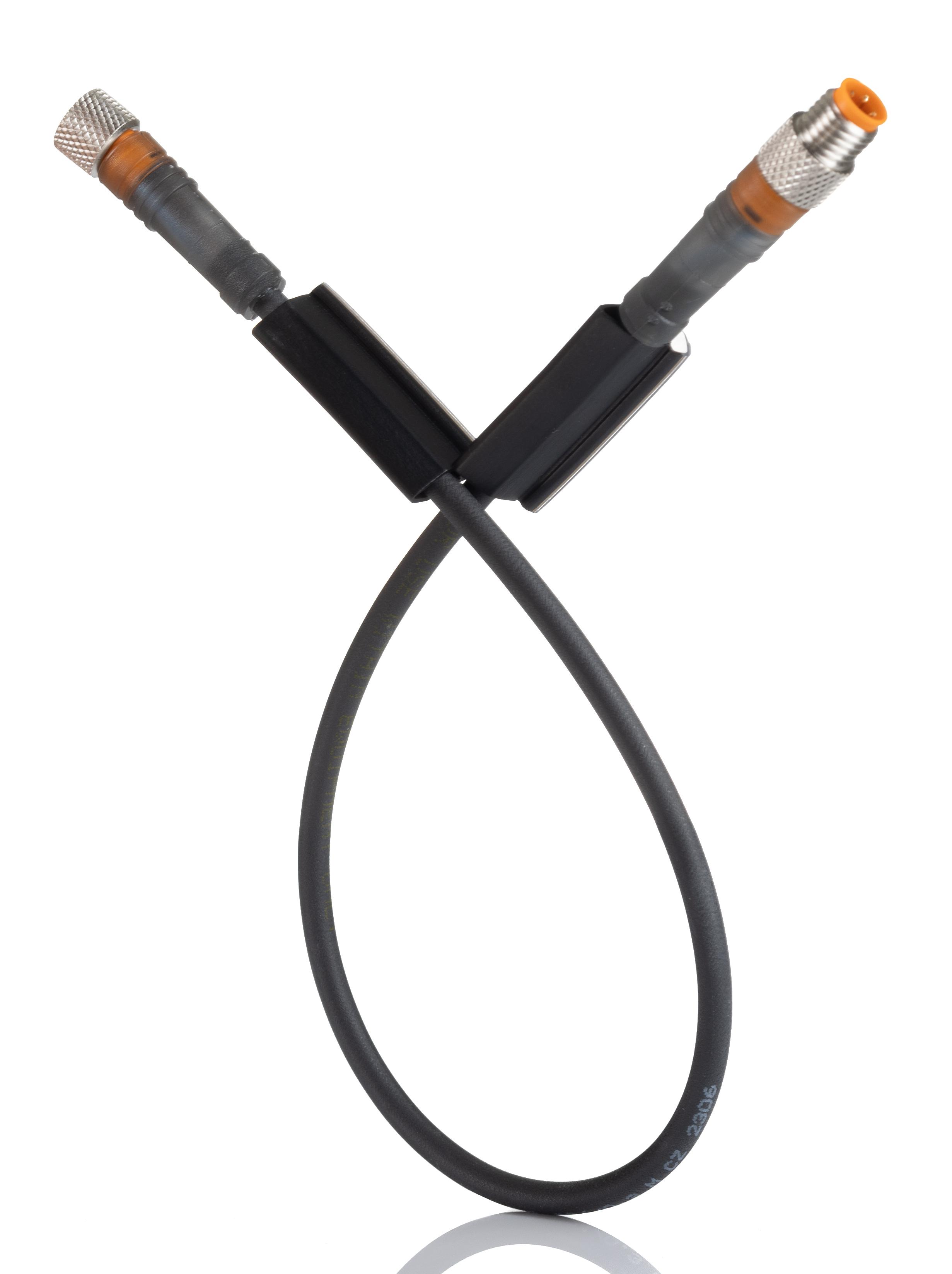 Lumberg Automation Male 3 way M8 to Female 3 way M8 Sensor Actuator Cable