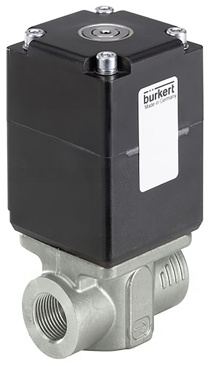 Burkert Proportional Solenoid Valve 239085, 2 Port, NC, 24 V dc 9.53 mm, 9.53 mm