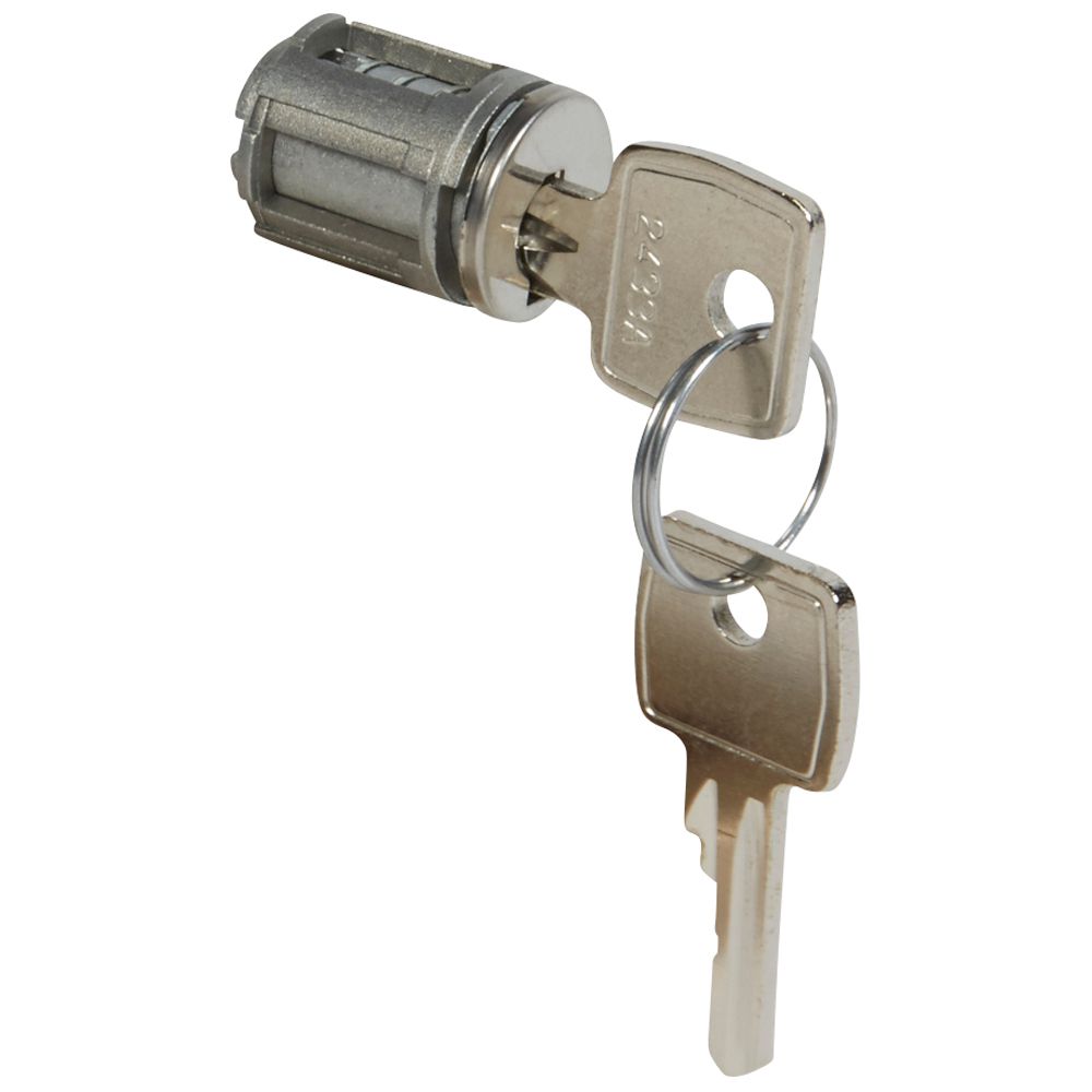 Legrand Key Barrel with 2433 A barrel For Use With Metal or Glass Doors