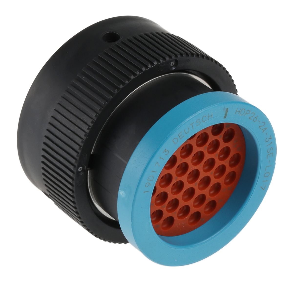 Deutsch Circular Connector, 31 Contacts, Cable, 1.59 mm Connector, Plug, Female, IP67, HD20 Series
