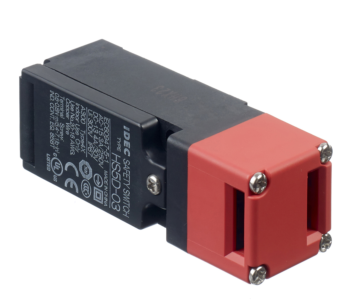 Idec HS5D Safety Interlock Switch, 3NC, Handle