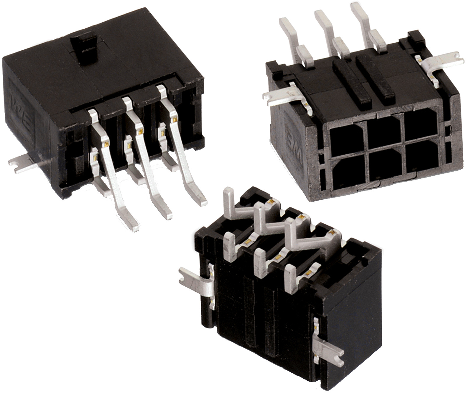 Wurth Elektronik WR-MPC3 Series Right Angle Surface PCB Header, 12 Contact(s), 3 mm Pitch, 2 Row, Shrouded