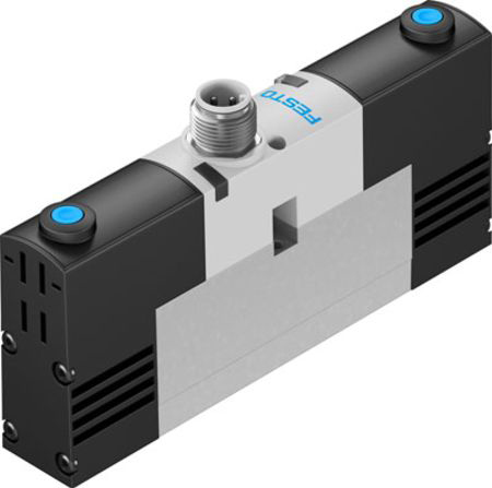 Festo 5/3 exhausted Solenoid Valve - Electrical VSVA-B-P53E-ZH-A2-1R2L Series, 534789