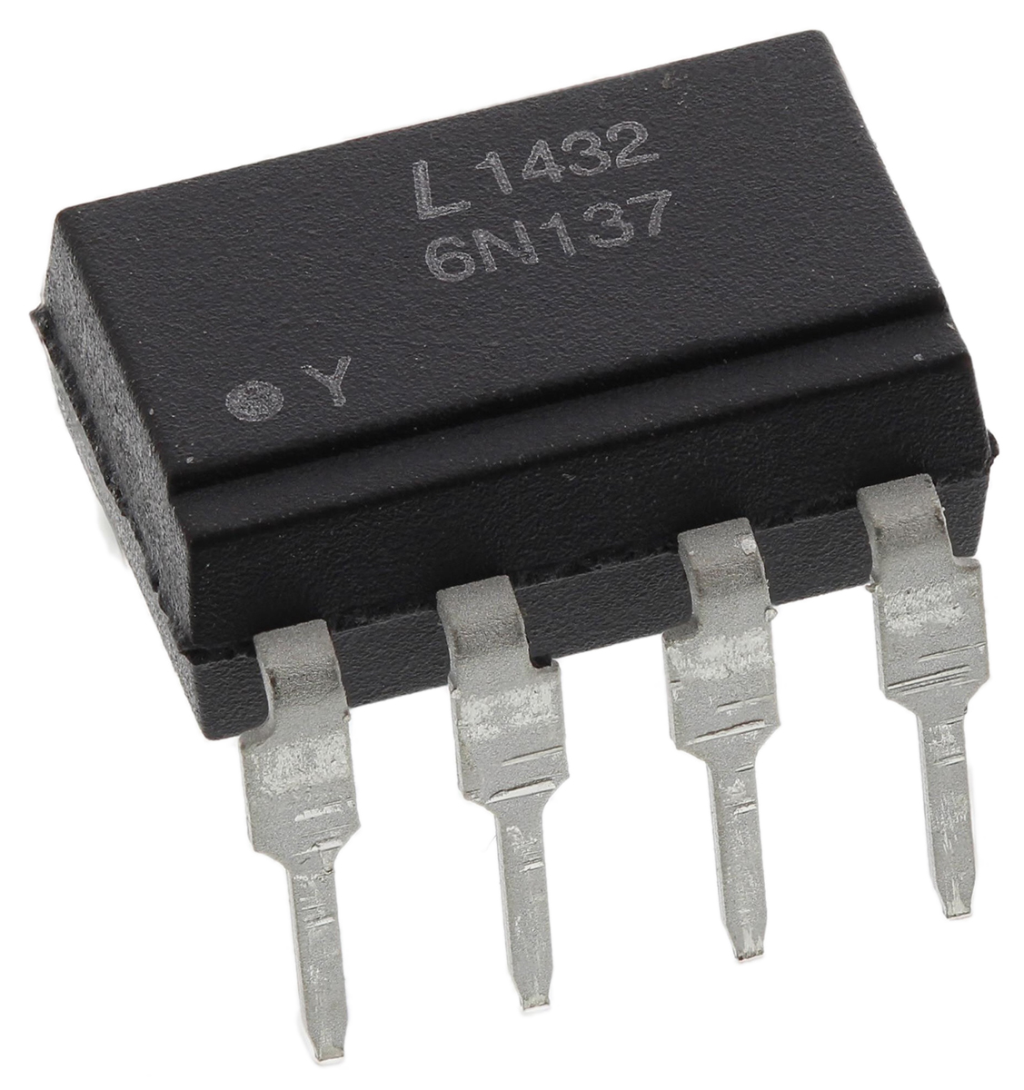 Lite-On, 6N137-L DC Input Transistor Output Optocoupler, Through Hole, 8-Pin DIP