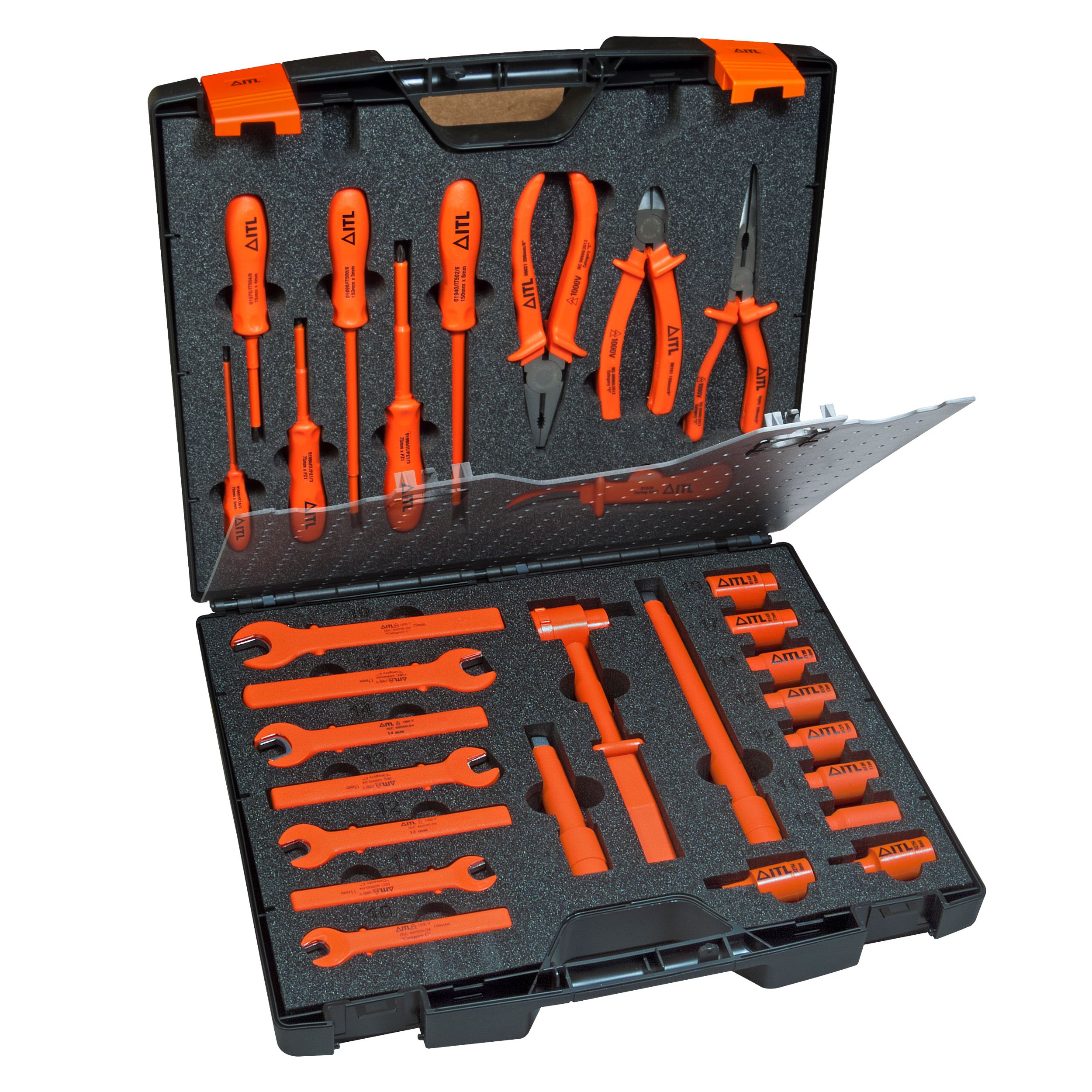 ITL Insulated Tools Ltd 29 Piece Engineers Tool Kit with Case, Yes