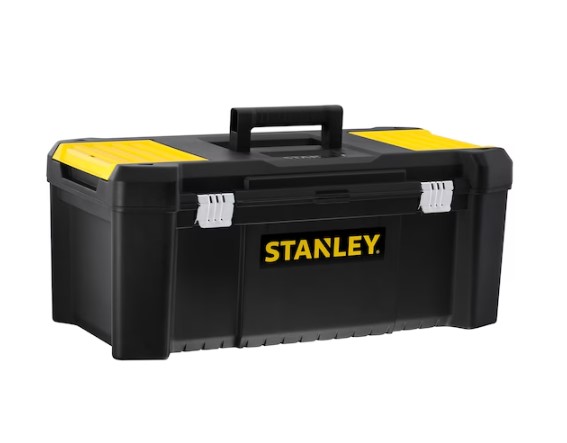 Stanley Metal, Plastic Tool Box, 66.1 x 28 x 32.4cm