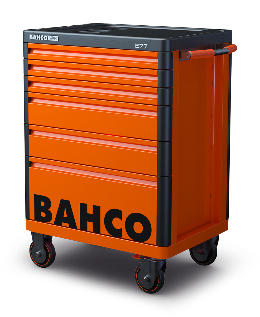 Bahco 6 Drawer Solid Steel Wheeled Tool Chest