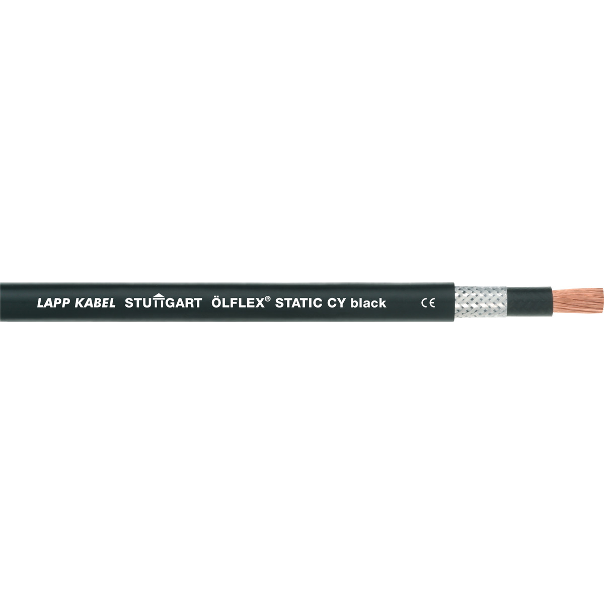 Lapp 46000 Control Cable, 1 Cores, 50 mm² CSA 1 AWG, Screened, 100 m, Black Polyvinyl Chloride Sheath