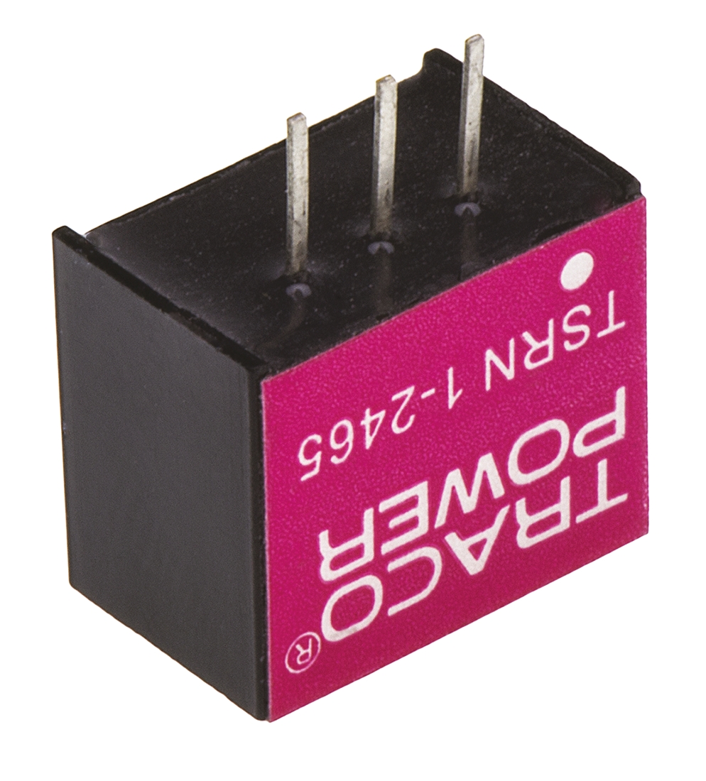 TRACOPOWER Switching Regulator, Through Hole, ±6.5V dc Output Voltage, 8 → 29 V dc, 8 → 42 V dc Input