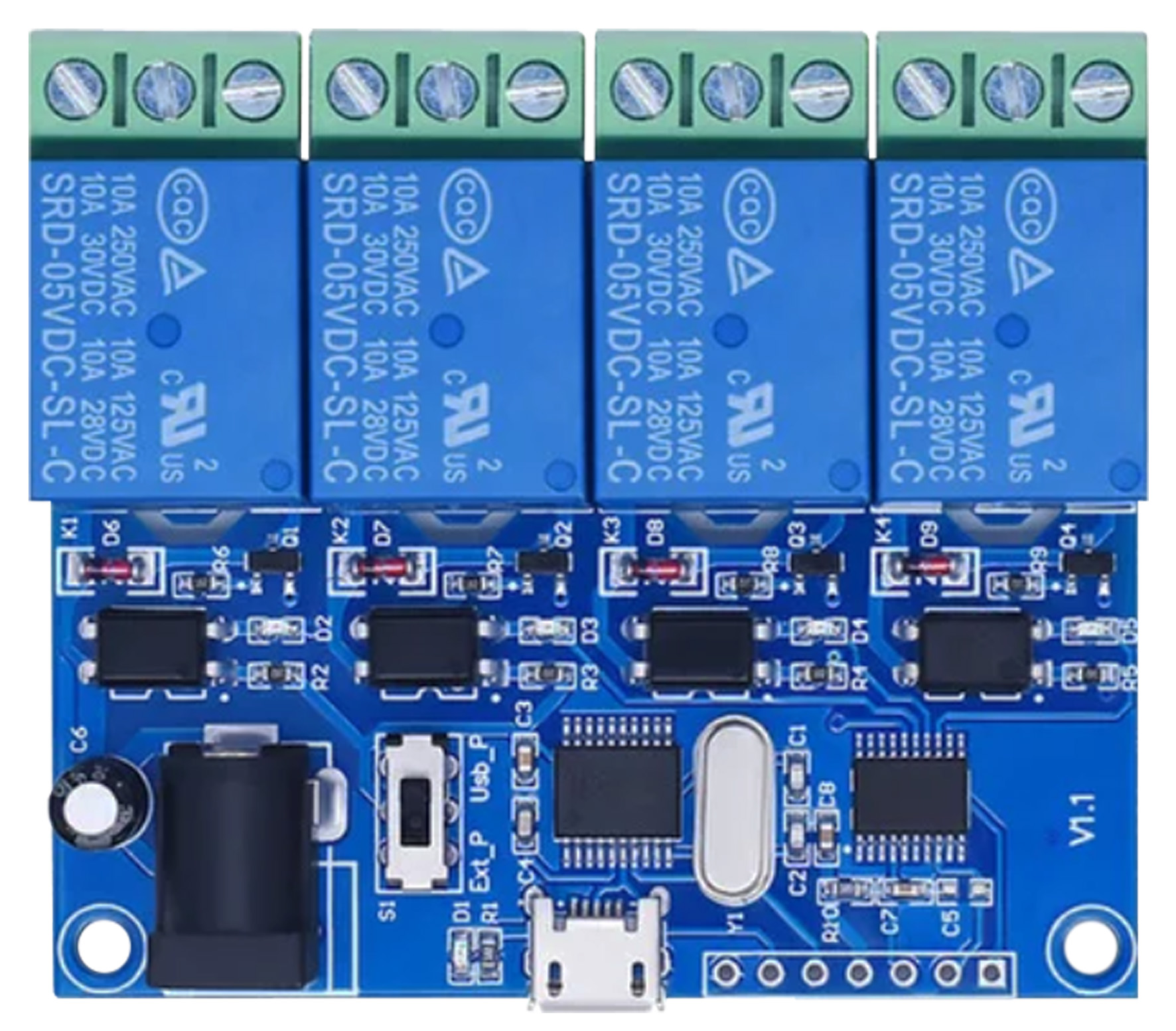 Seeit USBM-RELAY04 Relay Control Card Module USBM-RELAY04