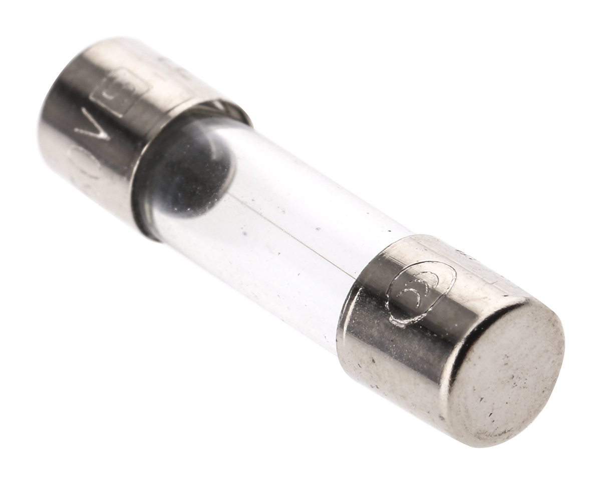 Schurter 500mA F Glass Cartridge Fuse, 5 x 20mm