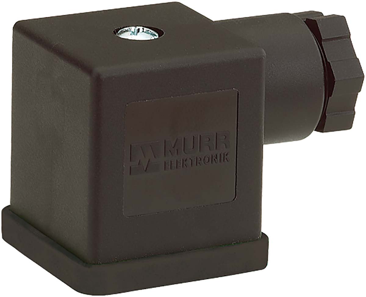 Murrelektronik Limited 2P+E DIN 43650, Female DIN 43650 Solenoid Connector, 250 V ca/cc Voltage
