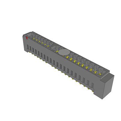 Samtec, MEC2 40 Way Vertical Push/Pull Card Edge Memory Card Connector With Surface Mount Termination
