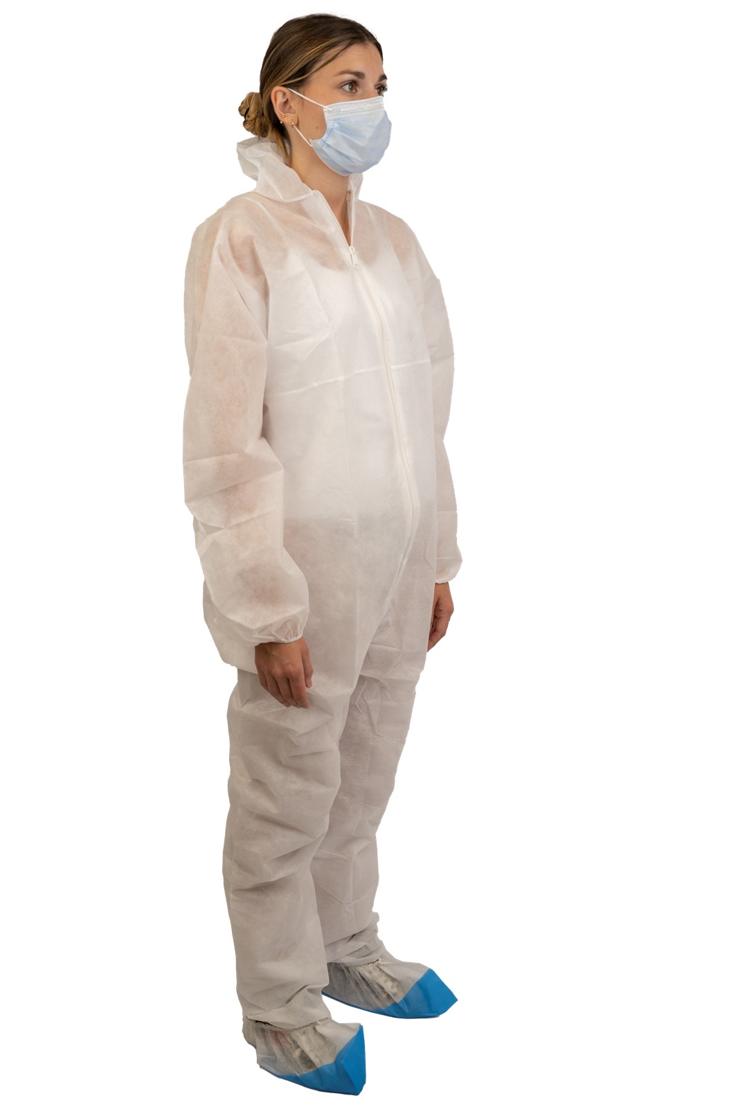Medicom White Disposable Coverall, XXL