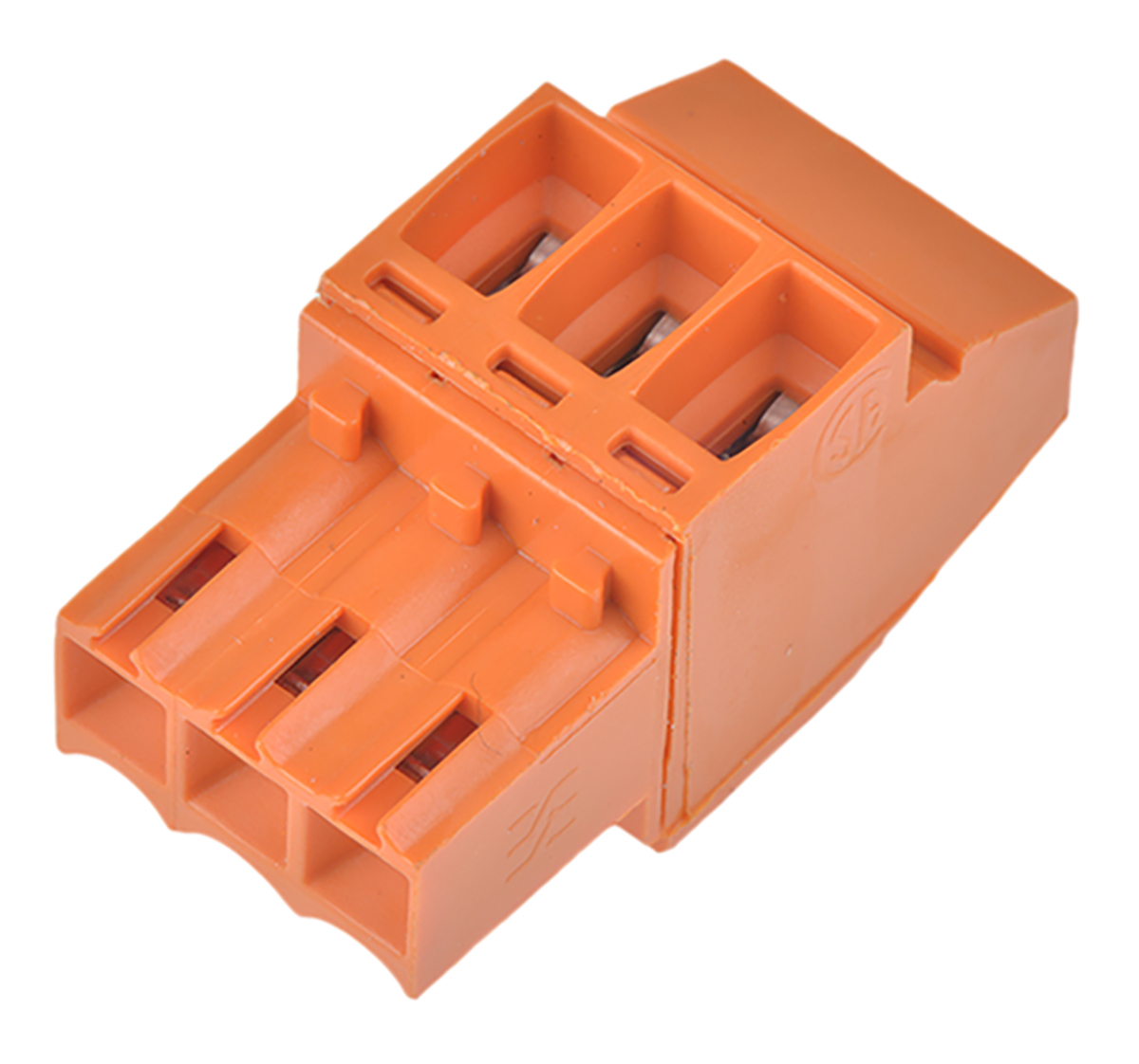 Weidmuller, 3.5mm Pitch, BL, 3 Way, Pluggable Terminal Block, Plug, Cable Mount, Screw Termination, 1638560000