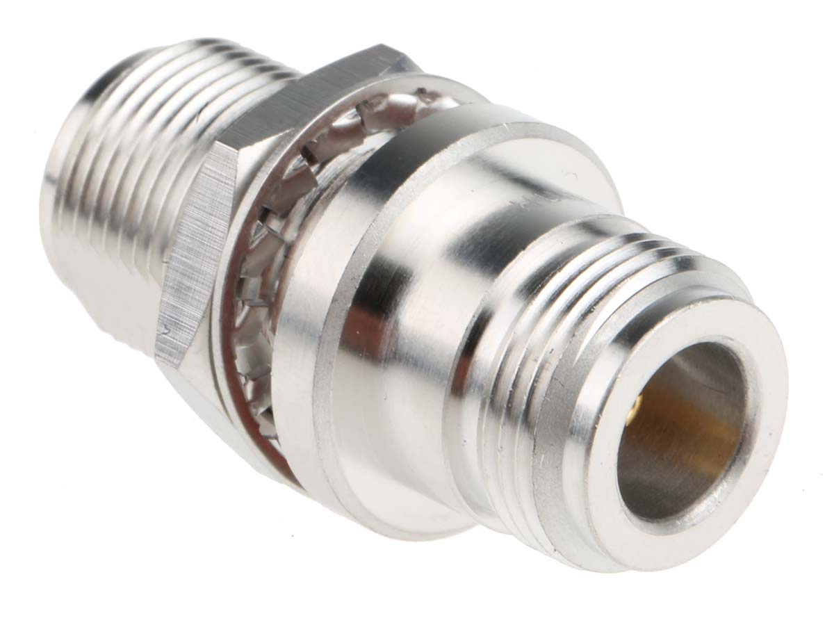 Huber+Suhner Straight 50Ω RF Adapter N Socket to N Socket 12.4GHz