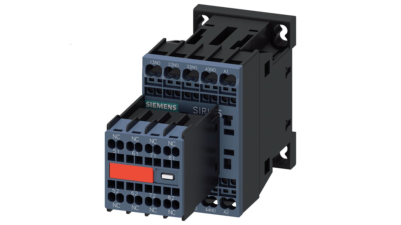 Siemens SIRIUS 3RH2 Contactor Relay, 24 V dc Coil, 10 A, 4NO + 4NC, 690 V ac