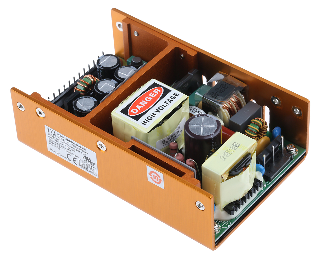 XP Power Switching Power Supply, SDS120PS24B, 24V dc, 5A, 120W, 1 Output, 120 → 370 V dc, 90 → 264 V ac