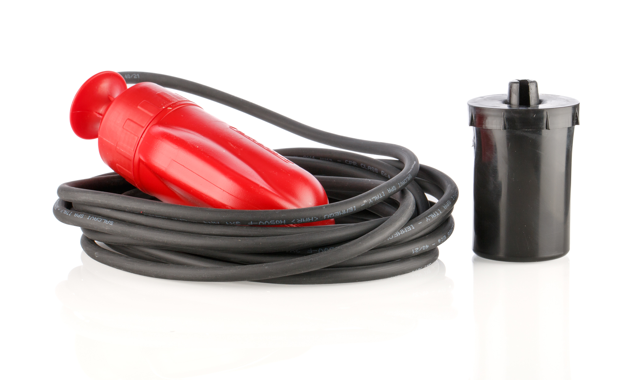 Sensata Cynergy3 MS Series Cable Mount Polypropylene Float Switch, Float, 5m Cable, NO/NC, 250V ac Max, 110V dc Max