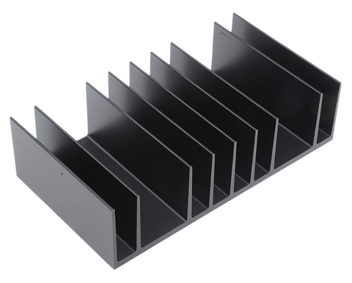 Fischer Elektronik Heatsink, 0.6K/W, 100 x 180 x 48mm