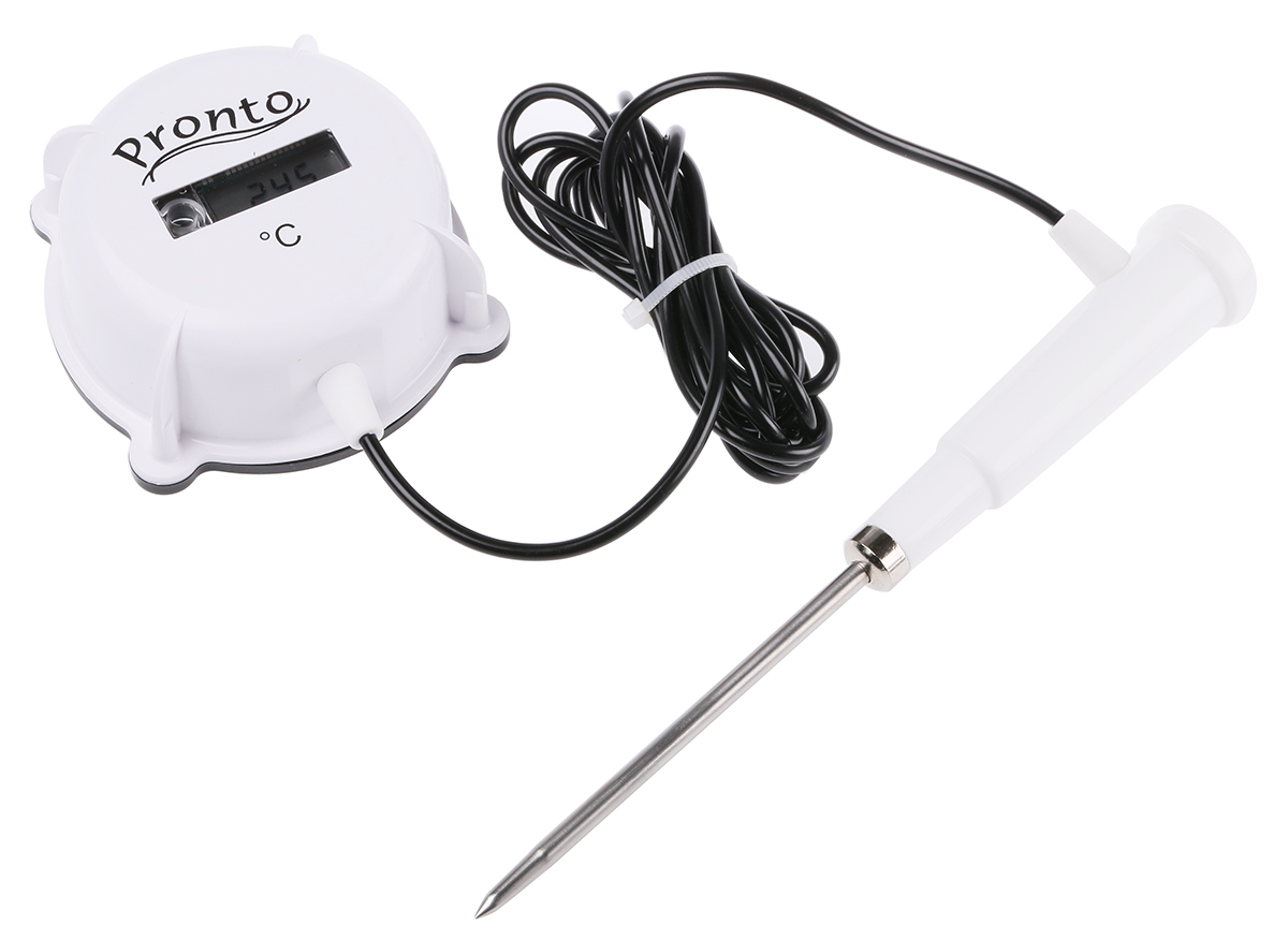 Hanna Instruments HI 146-00 Wired Digital Thermometer for Food Industry, Kitchen Appliance Use, 1 Input(s), +150°C Max,