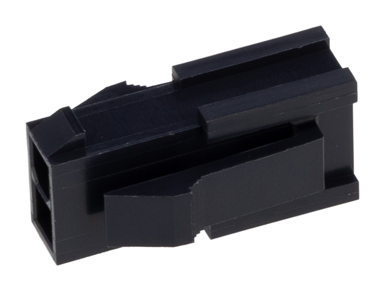 Molex, Mini-Fit Female Crimp Connector Housing, 4.2mm Pitch, 2 Way, 2 Row Side Entry