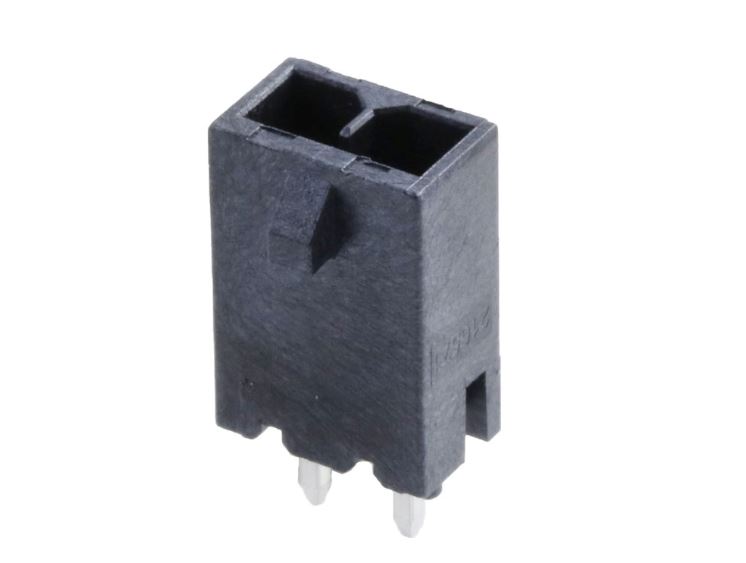 Molex Micro-Fit Series Vertical Through Hole PCB Header, 2 Contact(s), 3 mm Pitch, 1 Row, Shrouded