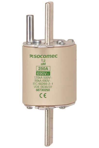 Socomec 250A NH Fuse, NH2, 690V