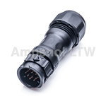 Amphenol Industrial Circular Connector, 12 Contacts, Cable, Standard Connector, Socket, Female, IP68, X-LOK Series
