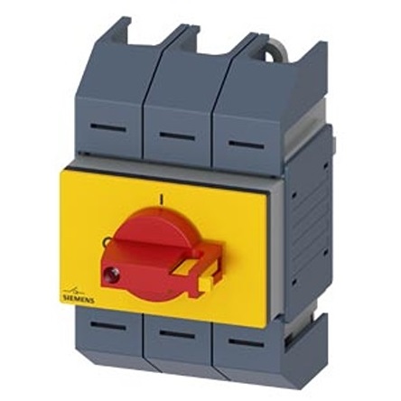 Siemens 3 Pole DIN Rail Switch Disconnector - 100A Maximum Current, 22kW Power Rating, IP10