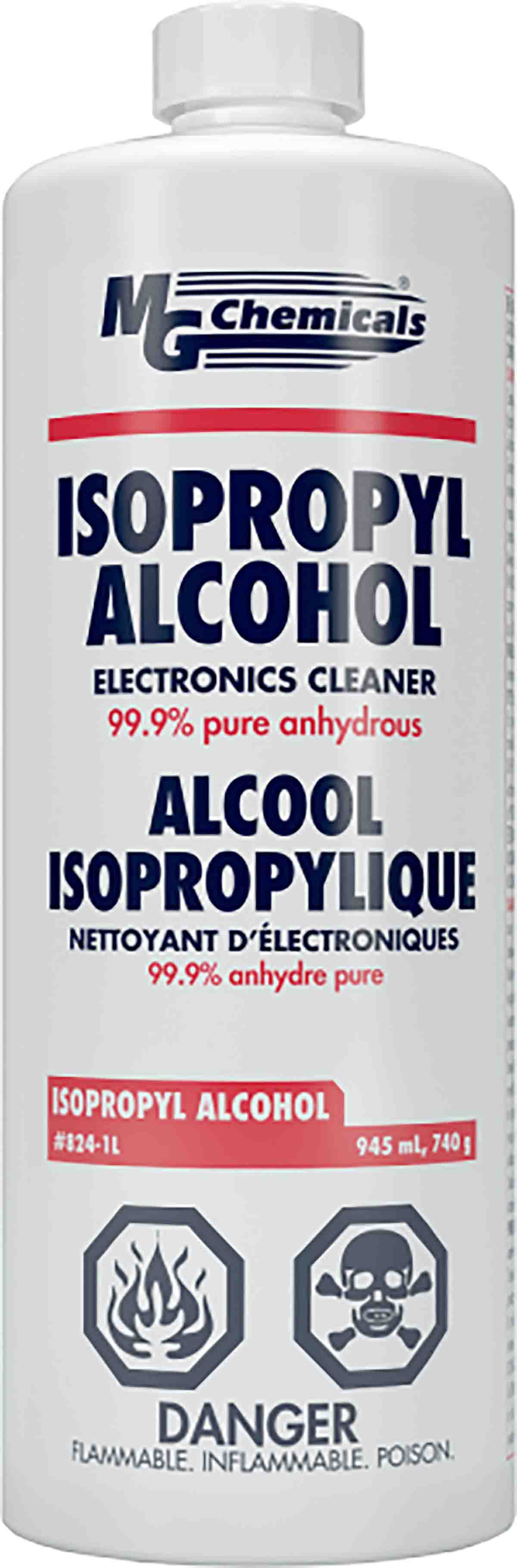 MG Chemicals Isopropyl Alcohol 945 ml Bottle