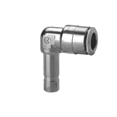 Camozzi 6555 Series Push-in Fitting, Push In 10 mm to Push In 10 mm, Tube-to-Tube Connection Style, 6555 10-10