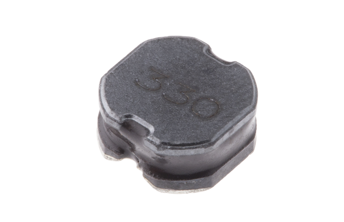 Bourns, SRN8040, 0804 Yes Surface Mount Inductor with a Ferrite Core, 33 μH Semi Shielded ±20 % 1.9 A Idc Q:20