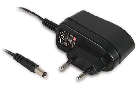 MEAN WELL 6W Plug-In AC/DC Adapter 18V dc Output, 330mA Output
