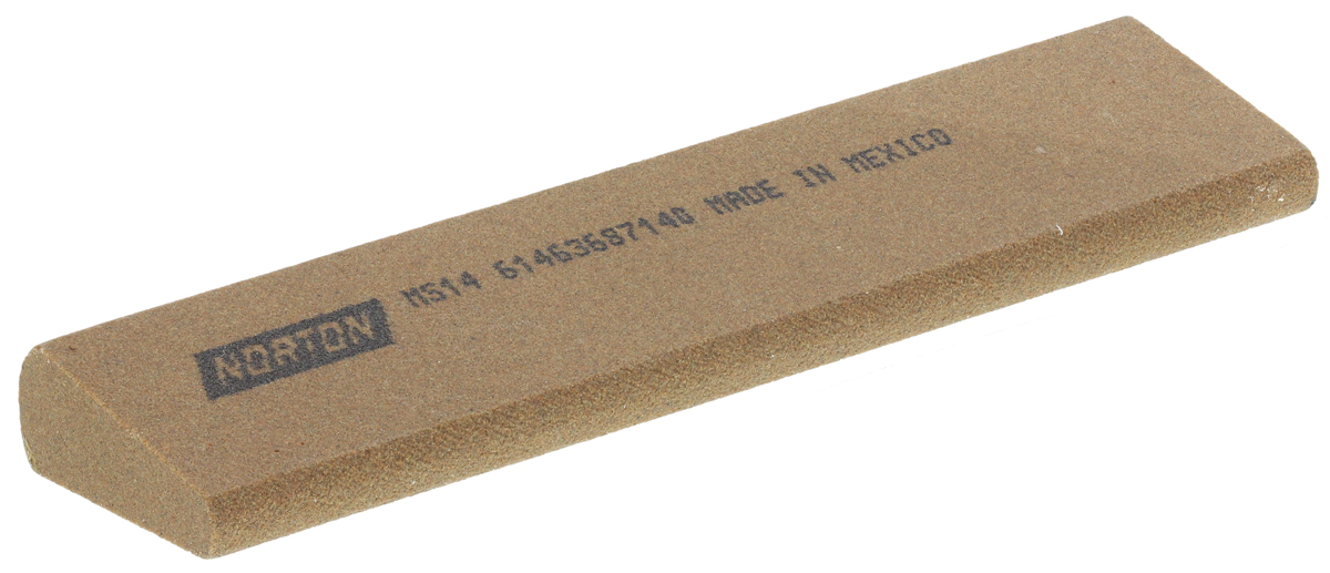Norton Medium Round Edge Sharpening Stone, 102mm x 25mm x 11mm