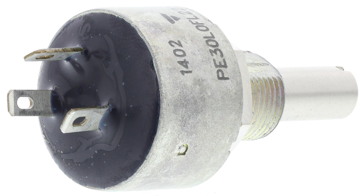 Vishay PE30 22kΩ Rotary Potentiometer 1-Gang Panel Mount, PE30L0FL223KAB