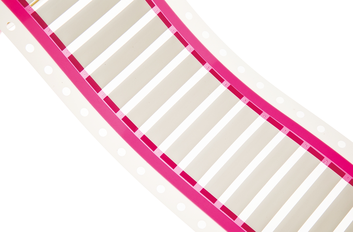 TE Connectivity RPS White Heatshrink Labels, 50mm Width, 250 Qty