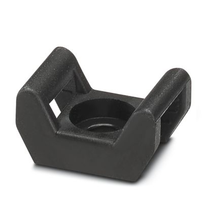 Phoenix Contact Black Cable Tie Mount 22.5 mm x 14.6mm, 9mm Max. Cable Tie Width