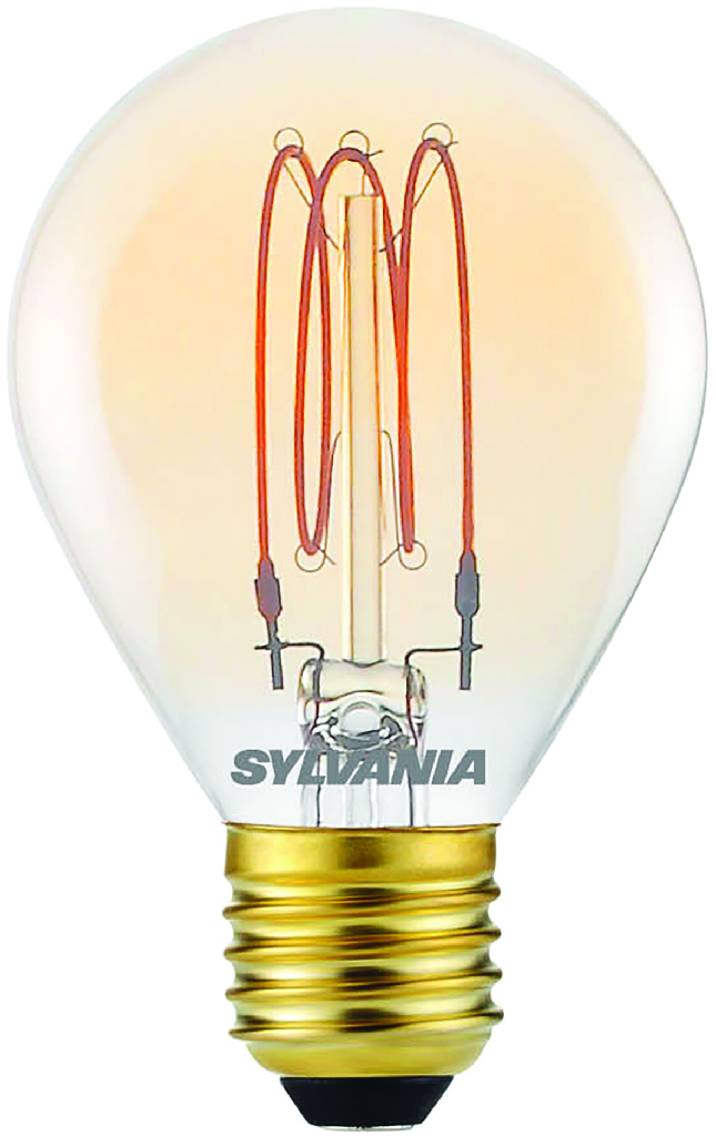 Sylvania E14 LED Bulbs 3.5 W(25W), 2000K, Candlelight, Pear shape