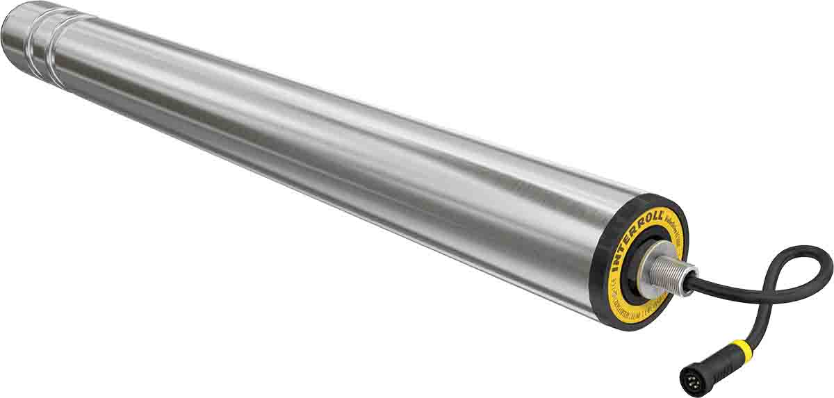 Interroll M8 Female, M12 Male Roller Drive, 50mm x 604mm