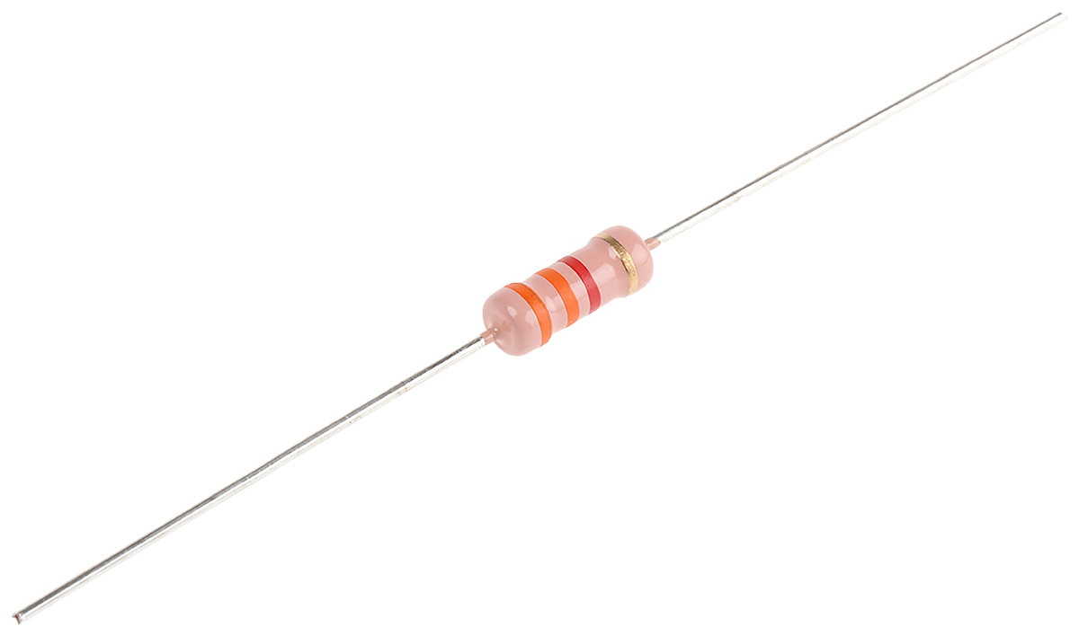 RS PRO 3.3kΩ Carbon Film Resistor 2W ±5%