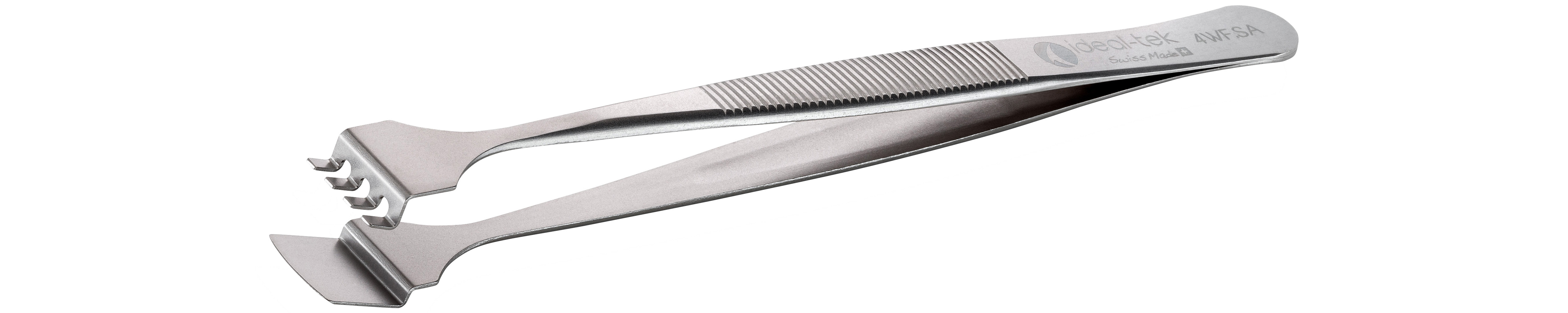 ideal-tek 125 mm, Stainless Steel, Wafer, Tweezers