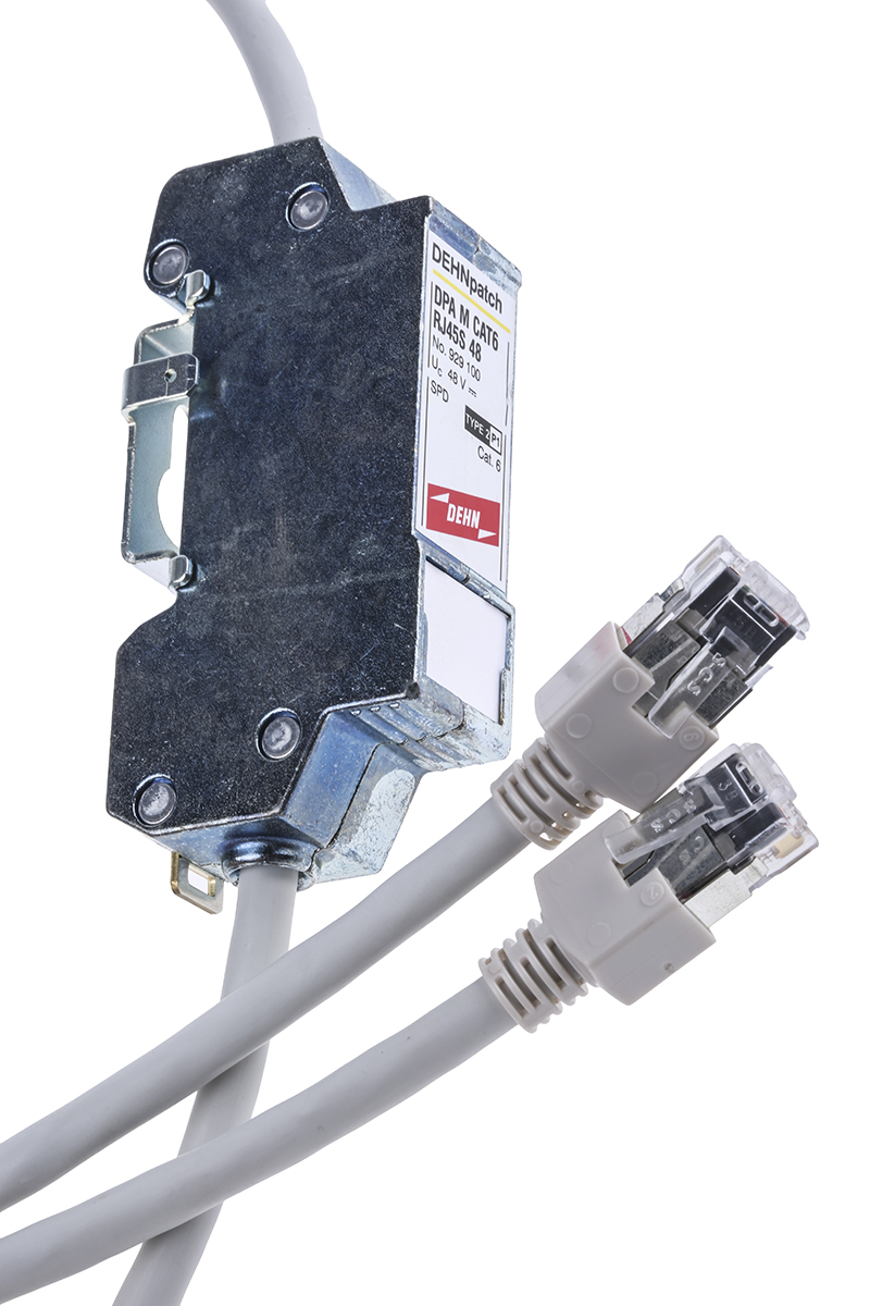 Dehn, DPA Surge Arrester 34 V ac, 57 V dc Maximum Voltage Rating 10kA Maximum Surge Current Surge Arrester