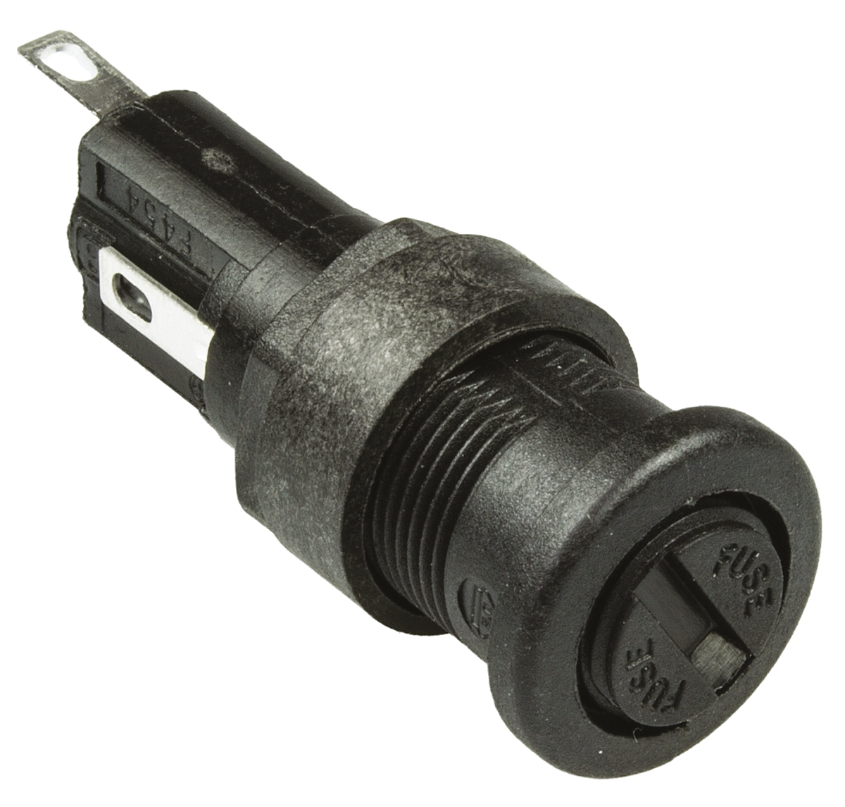 Bulgin 10A Panel Mount Fuse Holder for 5 x 20mm Fuse, 1P, 250V ac