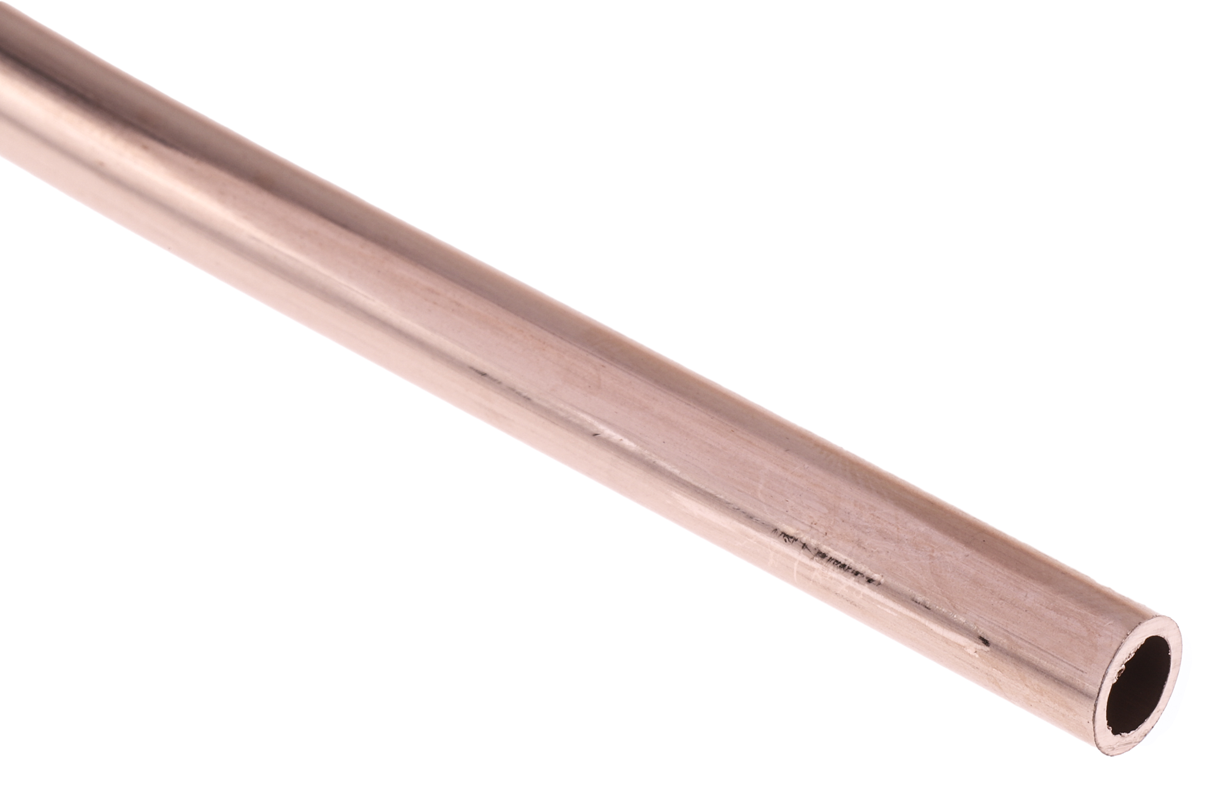 RS PRO 112 bar 10m Long Copper Pipe, 6mm Outer Diam. Copper