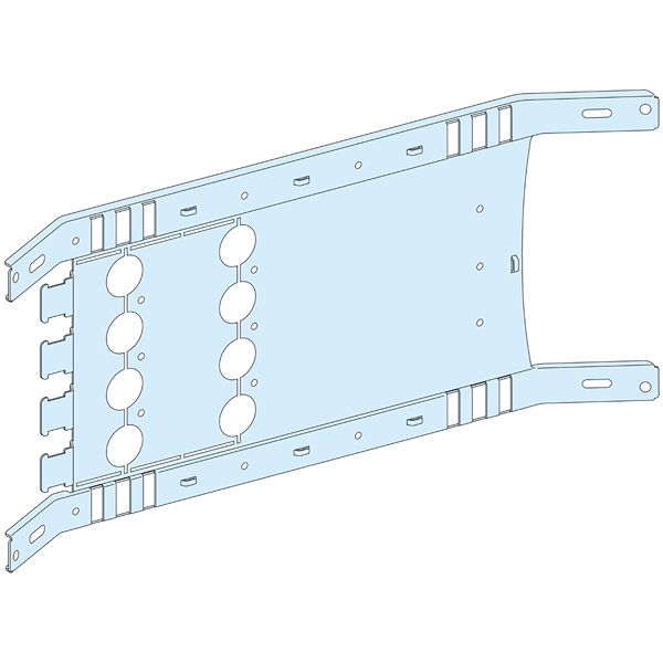 Schneider Electric PrismaSeT Series Sheet Steel Mounting Plate for Use with PrismaSeT G enclosure, PrismaSeT P Cubicle,