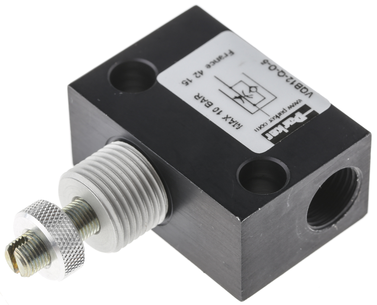 Parker VQB Series Threaded Flow Regulator