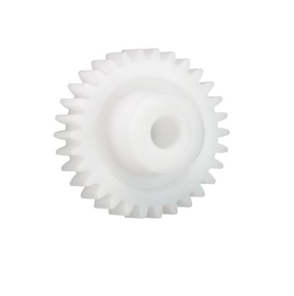 Igus Iguform S270 18 Teeth Spur Gear, 0.5 Module, 4mm Bore Diam, 9mm Pitch Diam, 7.8mm Hub Diam